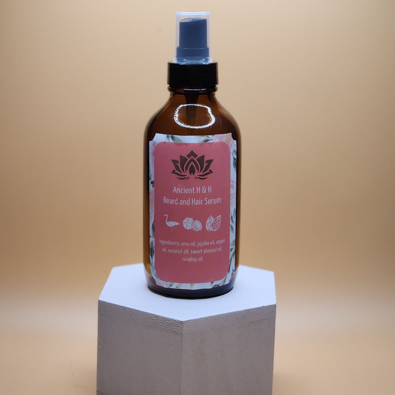 Beard & Hair Serum with Emu Oil